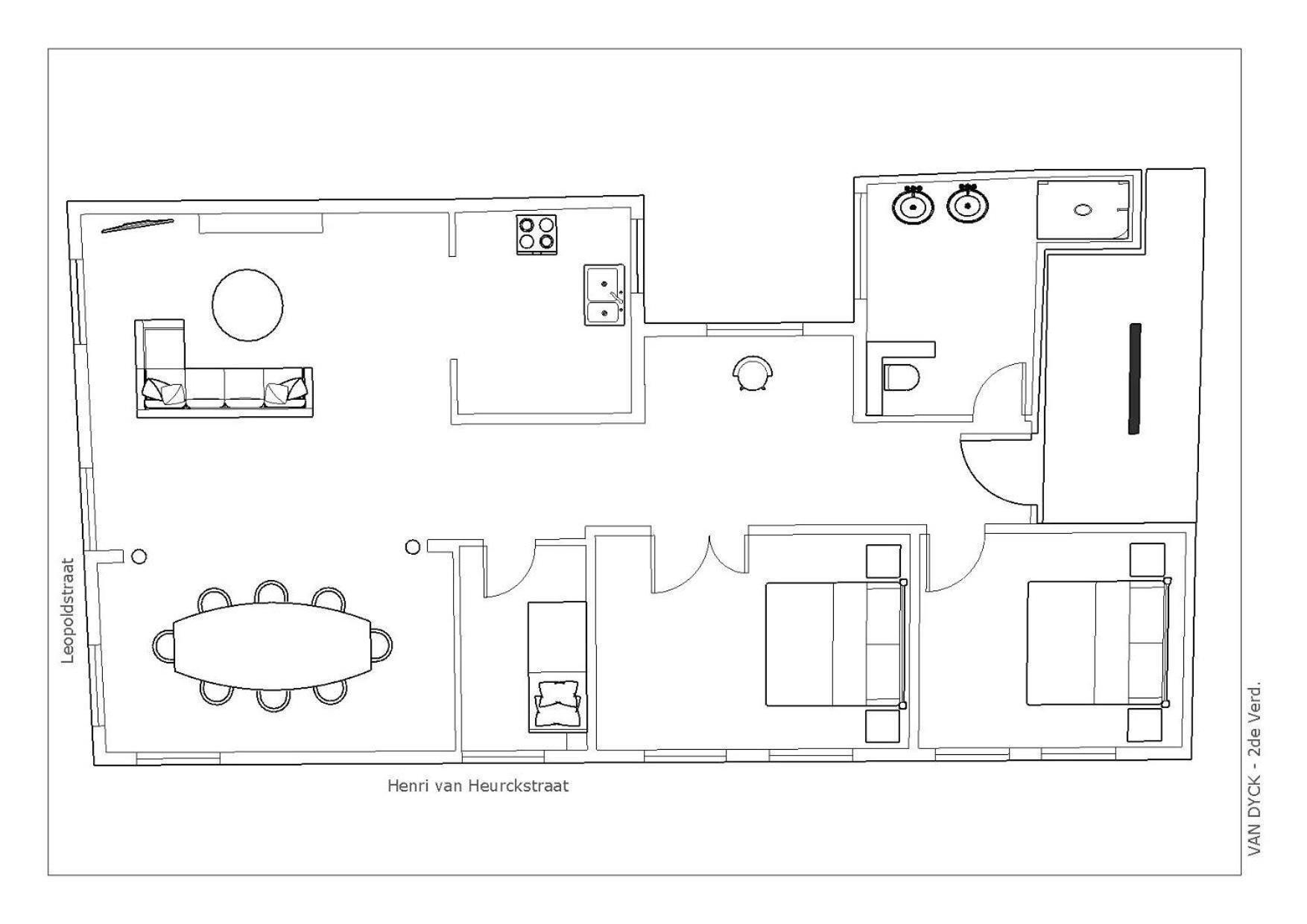 Botanique Airbnb, Appartement *
